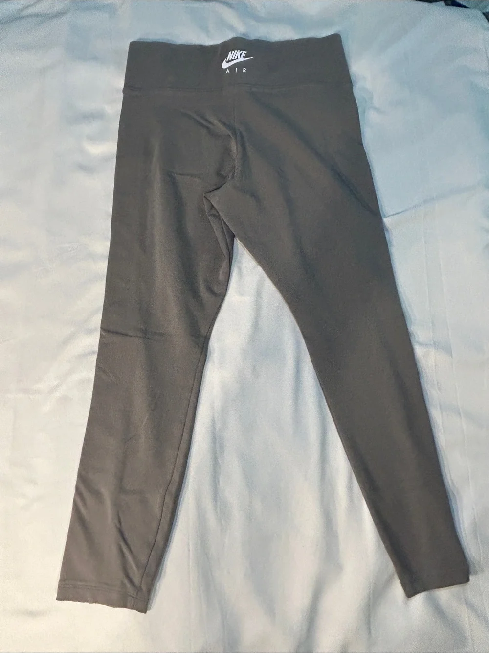 Nike Air Logo Sportswear Leggings Women's Size M Gray Pants CV8570-056